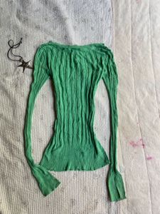 printerest fitted knit sweater top