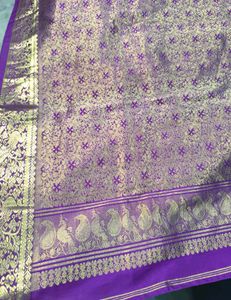 purplle  pure silk saree.. 💜