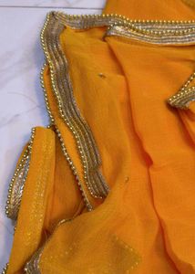 Ethnic Kurta with Embellished Neckline