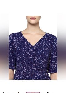 ONLY Casual Regular Sleeves PrintedWomen BlueTop