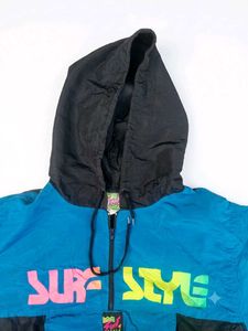 Vintage Surf Style Anorak Jacket
