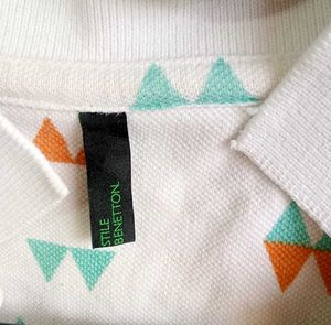 🎀🌼United Colours Of Benetton_ Polo Tshirt 🌼🎀