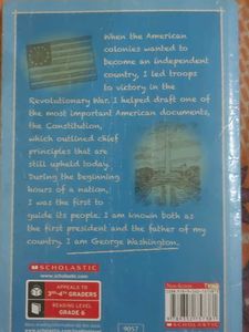I Am George Washington Book