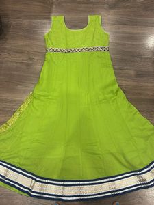 Beautiful Green Anarkali Gown