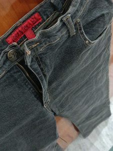 Stylish Charcoal Grey Denim Jeans