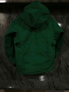 Men's Green Hooded Jacket