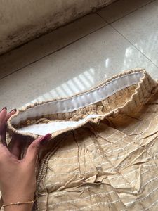 PANTALOONS Golden Ethnic Skirt