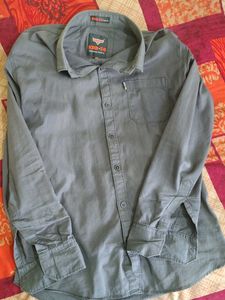Men's Grey Casual Shirt