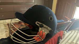 Cricket kit in MS Dhoni  large bag (no bat)