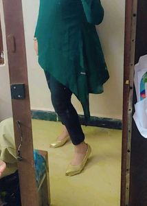 Stylish Green Tunic Top
