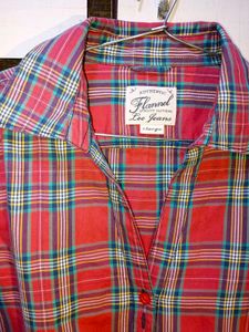 Flannel Lee Jeans Plaid Shirt