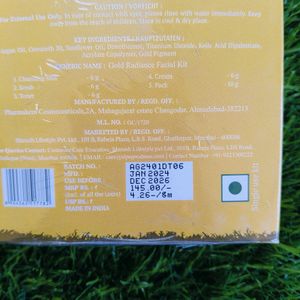 Alps Goodness Gold Radiance Facial Kit