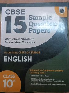 CBSE Class 10 English Sample Papers 2023-24