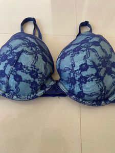 Lace Trimmed Push-Up Bra