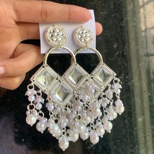 Elegant Pearl Drop Earrings