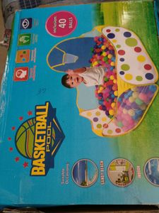 Basketball Pool Toy with Balls