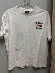 White 'Diggin' Detroit' Graphic Tee