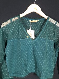 Dark Green Color Top ( Women's )