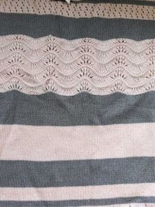 High Low Style Light Sweater