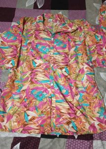 new Vibrant Printed co-ord set
