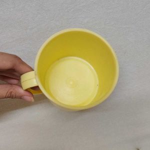 Set of 2 Mugs - Yellow &amp; Pink