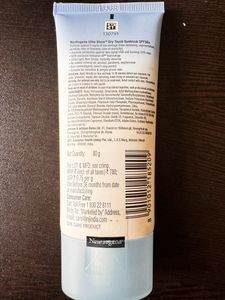 Neutrogena Ultra Sheer Sunscreen