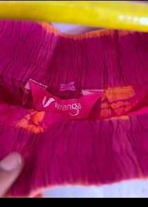 Vibrant Tie-Dye Ethnic Skirt