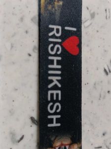 I Love Rishikesh &amp; Om Keychain Set