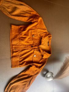 Corduroy Cropped Jacket