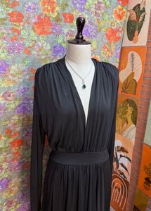 Dracula Black Maxi Dress for Diva🧚🏻‍♂️