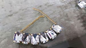 Sparkling Gemstone Necklace &amp; Ring Set