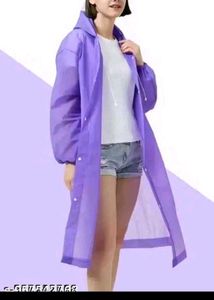 stylish Purple Raincoat