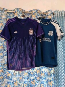 Football Jerseys - Argentina & Liverpool