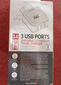 3-Port Universal Travel Charger