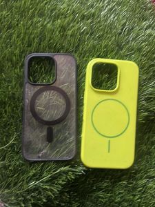 I phone 14 pro max slicon and transparent cover