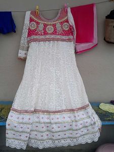 Embellished Kurta Set with Dupatta