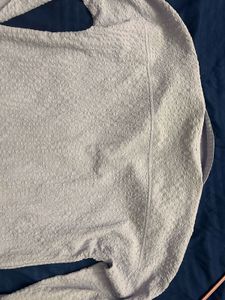 Textured Button-Up Shirt