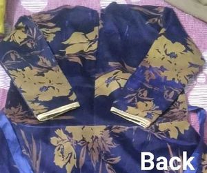 ⚠️Sale Rs349|Navy blue Floral Gown|Party Wear💙