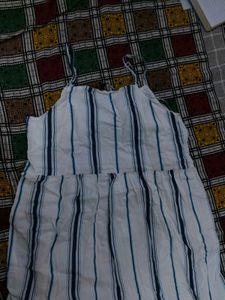 Striped Tiered Maxi Dress