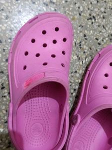 Kids Pink Crocs Clogs