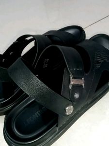 Stylish Men's Black Sandals