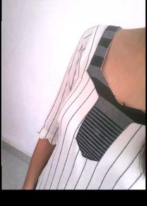 Striped Cotton Kurta Set