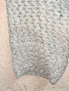 Oversized Winter Fashion Shrug Grey
