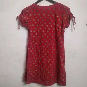 Pure Crape Complete Kurta Salwar Set