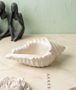 Seashell Ceramic Decorative Bowl/ holder