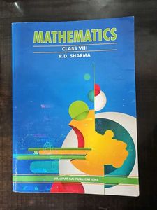 Mathematics Class VIII by R.D. Sharma