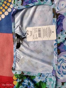 Floral Puff Sleeve Square Neck Top
