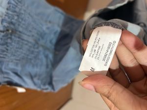 Nuon Cute Denim Button-Down Dress