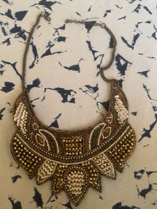 Beaded Statement Necklace