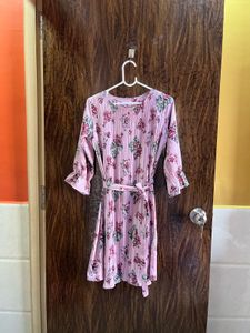 12-14 year girls Floral Print Dress